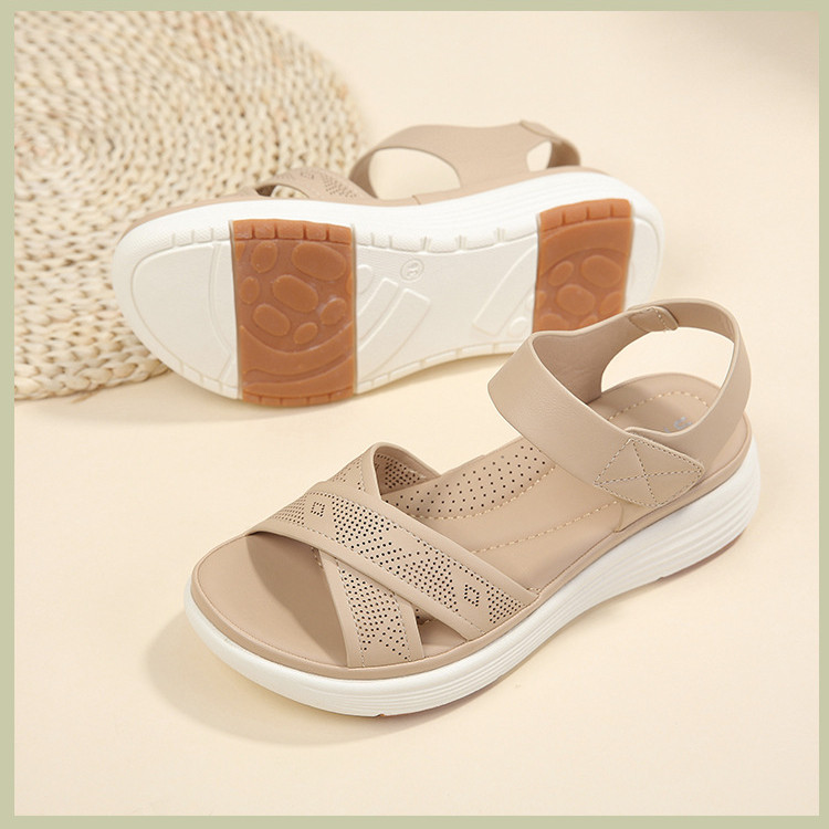 Giày Sandal Nữ Phong Cách Mới 2025 Size Lớn Nhẹ Giày Sandal Nữ