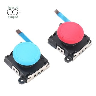 Thay thế cần điều khiển Analog 3D Công tắc gắn ngón tay cái trái / phải / Bộ điều khiển và bảng điều khiển Switch Lite - 2 gói (Đỏ + Xanh)