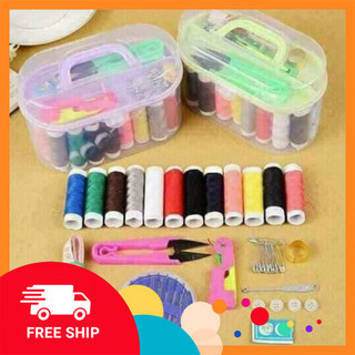 FreeShipp Hộp kim chỉ đa năng 55 chi tiết  94 Gía Rẻ
