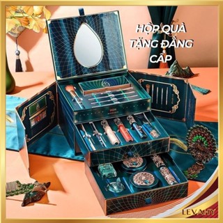 Bộ Trang Điểm Quà Tặng Đầy Đủ Nội Địa Trung Cao Cấp Makeup Nội Địa Sắc đẹp HIH 18 Món BTD06 LEVAHY
