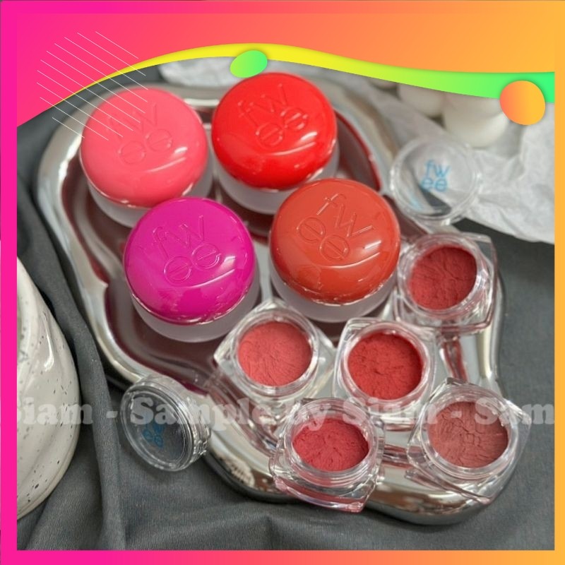 CHIẾT | Son bùn Fwee bám màu lâu trôi • Đủ 30 màu