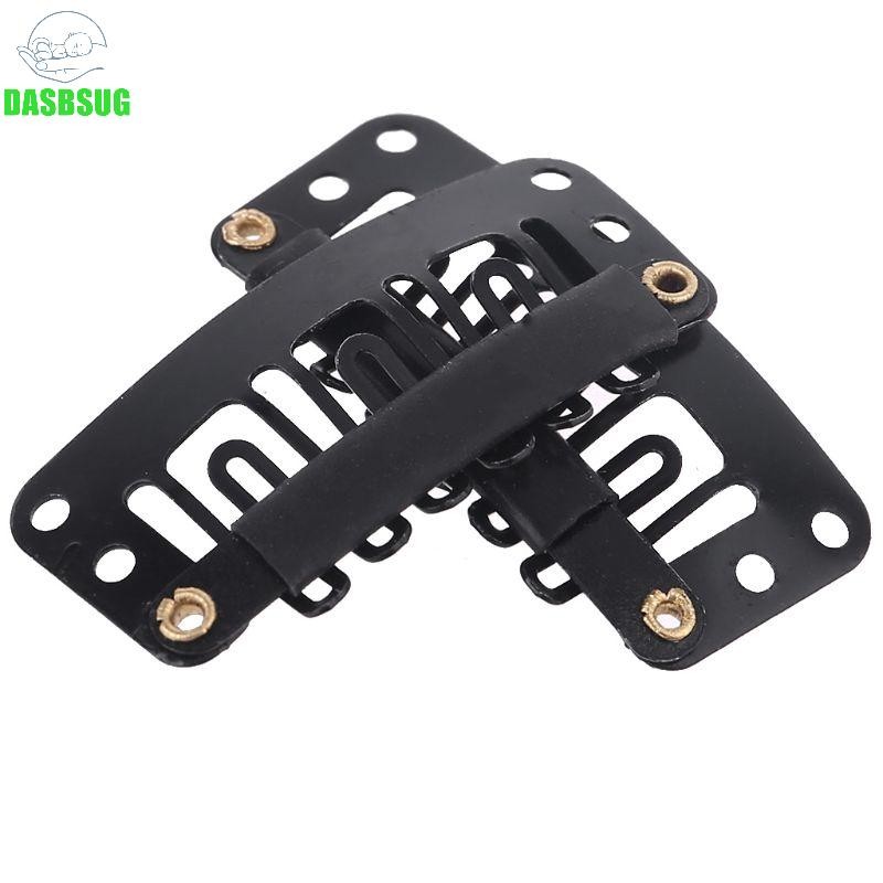  Dasbsug 10 Chiếc 32 Mm Hình Chữ U Chụp Kim Loại Kẹp Tóc Cho Phần Mở Rộng Tóc Sợi Ngang Kẹp Tóc Giả 