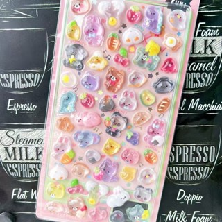   Combo 2  Sticker STI95 3D nổi  xinh xắn  hoạ tiết đẹp mắt trang trí ốp điện thoại  quà tặng bạn bè 