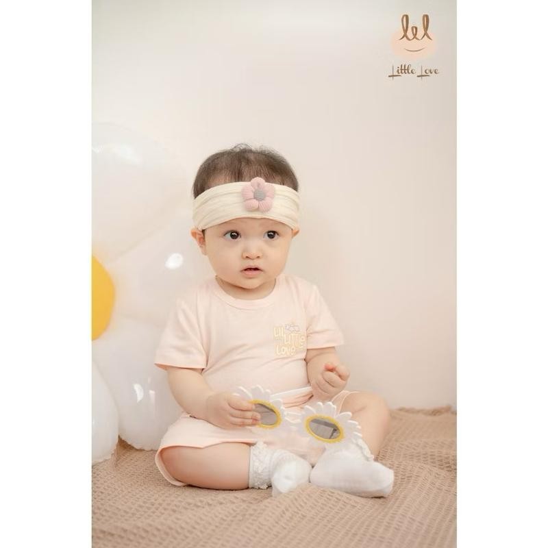 [Tiny Baby Shop] Bộ cộc tay Smoothy LIL Little Love