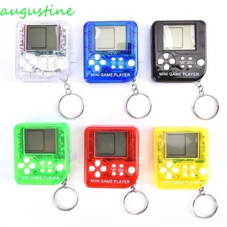 Móc khóa trò chơi điện tử AUGUSTINE, Câu đố cầm tay Người chơi trò chơi Mini, Cổ điển bỏ túi hoài cổ Trò chơi điện tử Móc khóa ủng hộ bữa tiệc