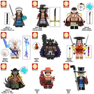 One piece mô hình lắp ráp đồ chơi trẻ em xếp Trang trí minifigures wm