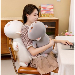  Gấu bông Mèo Peach & Goma gối ôm mèo hình thú con mèo mềm mại Thú nhồi bông cao cấp Quà tặng đáng yêu - Gấu Bông Kỳ Bí 