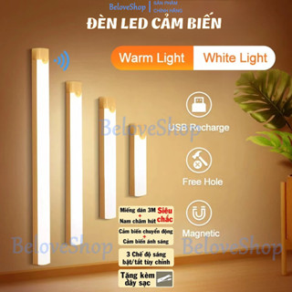 Hút Từ Tính Cảm Biến Chuyển Động Thông Minh LED Đèn Ngủ Độ Sáng Có Thể Điều Chỉnh TYPE-C Sạc Cho