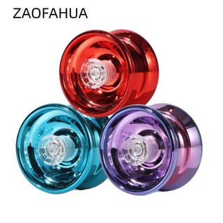 Zaofahua 1A Yoyo Ball, Đồ chơi Yoyo hợp kim chống rơi, Ba vòng bi nóng bỏng dành cho người mới bắt đầu Vòng ngủ chết Yoyo Trẻ em