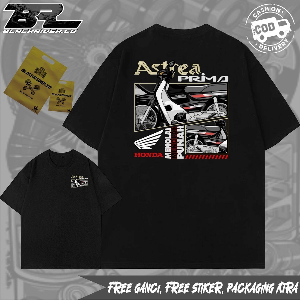 Áo thun xe máy Astrea Honda Cb Áo thun Herex Astrea Grand Plastisol Distro Áo thun xe máy