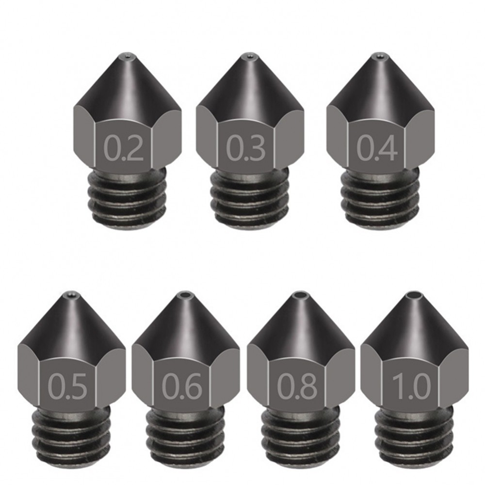 Vòi phun MK8 Thép cứng 50 độ Thép cứng MK8 Thép phun cứng