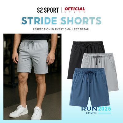 Quần short nam S2 SPORT  thun lạnh dáng thể thao cao cấp mát nhẹ, vận động thoải mái - QS08