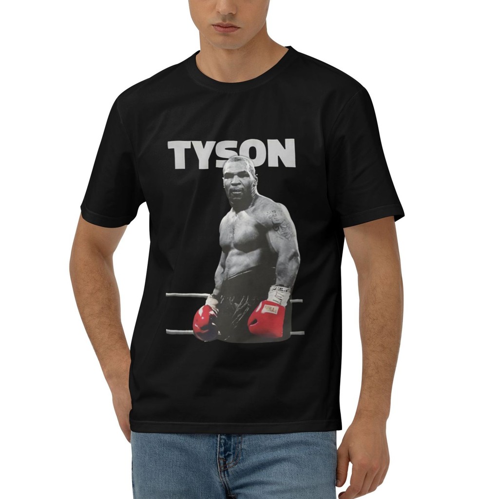 Mike Tyson Punch Out Áo thun Cotton Boxer chuyên nghiệp cũ
