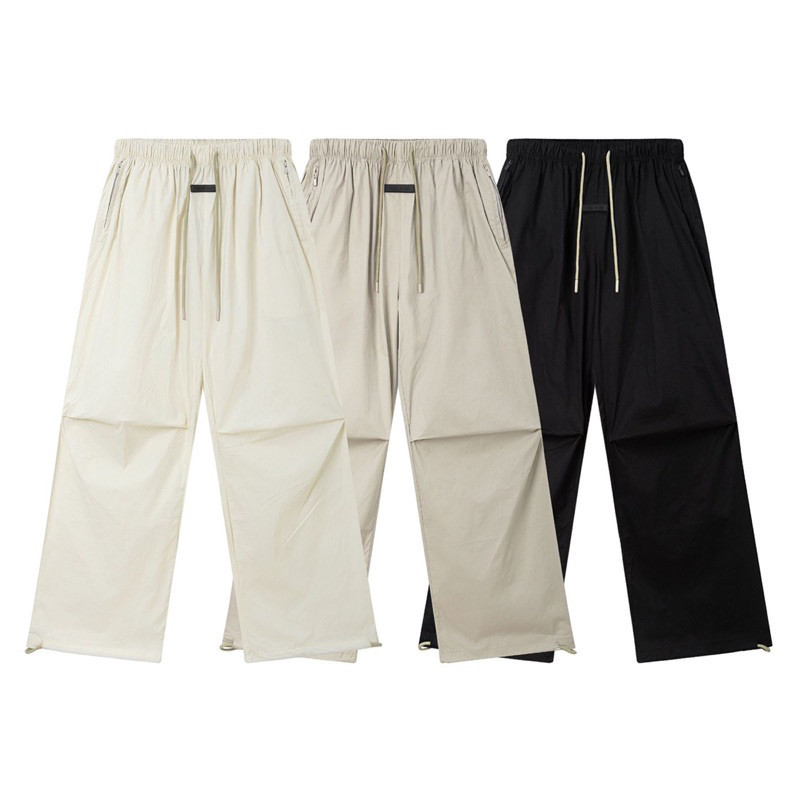 Quần Dù Ống Rộng Fear of God Mới 2024 - Fear of God Relaxed Pants Nylon ss24/Quần Suông Rộng Gió ESS