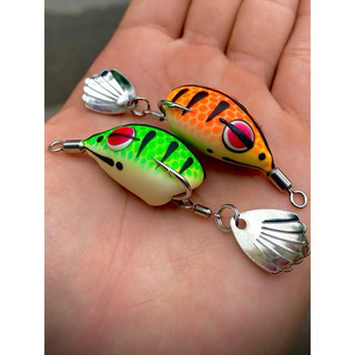  Nhái Hơi Thái Chado H1 Mini 2.8cm 5.5g Lưỡi weebass trắng Action Nổi Siêu Nhạy- Mồi Câu Lure Chuyên Bú Bình docautuan 