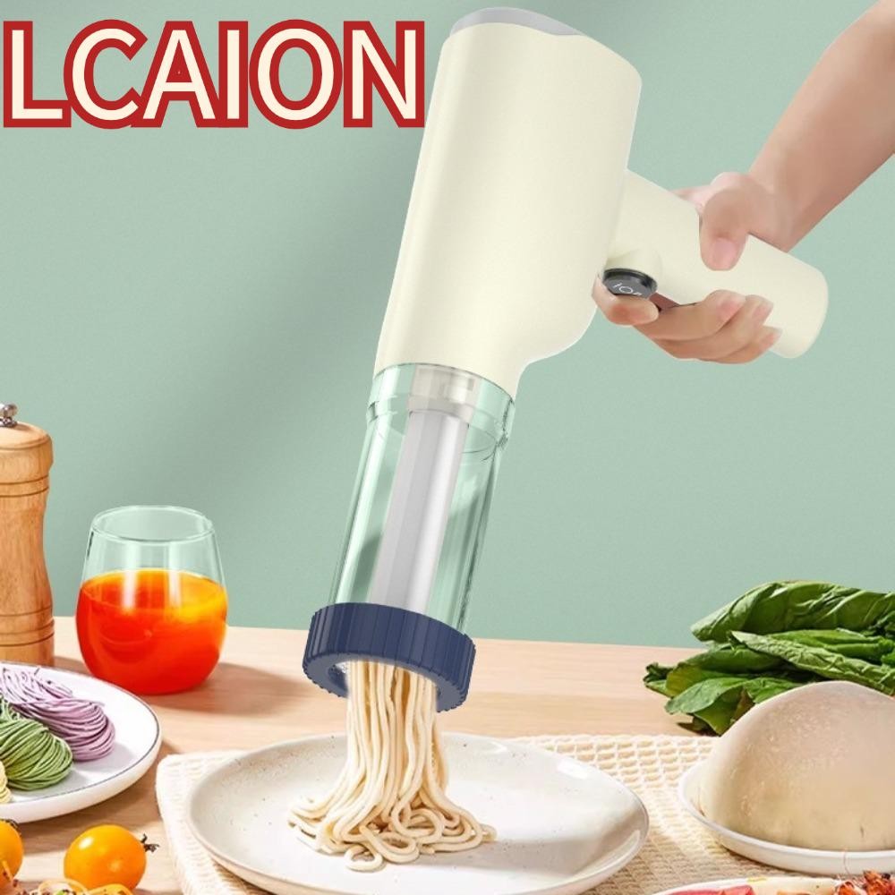 Máy làm mì tự động LCAION, Máy làm mì điện cầm tay đa chức năng, Tiện ích nhà bếp Máy làm mì bằng thép không gỉ Máy làm điện Nhà bếp