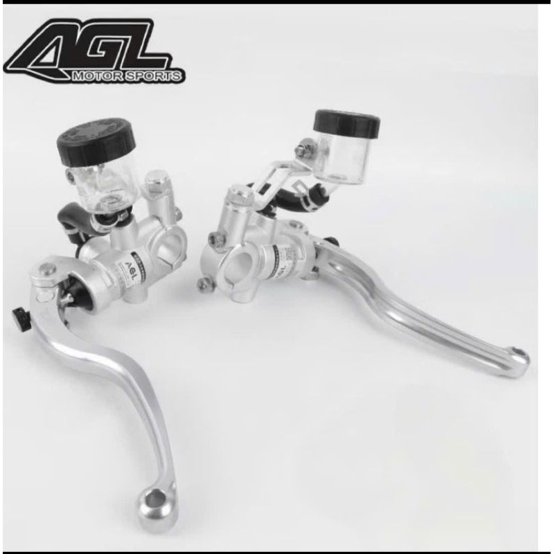    Tặng dầu  Tay phanh AGL  bình dầu rời  độ phanh đĩa xe điện  giá 1 cặp  