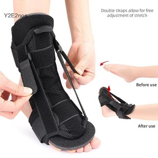 Y2E2noa Có Thể Điều Chỉnh Thả Chân Chỉnh Hình Nẹp Hỗ Trợ Mắt Cá Chân Với Hỗ Trợ Plantar Fascia Và Dải Nhôm Nẹp Dụng Cụ Gia Cố HOT