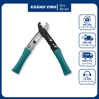 Kìm cắt cáp, thép, đồng CT-1104 DUNNEX - Dành cho dây cáp điều hòa và tủ lạnh  [Điện lạnh Khánh Vinh]