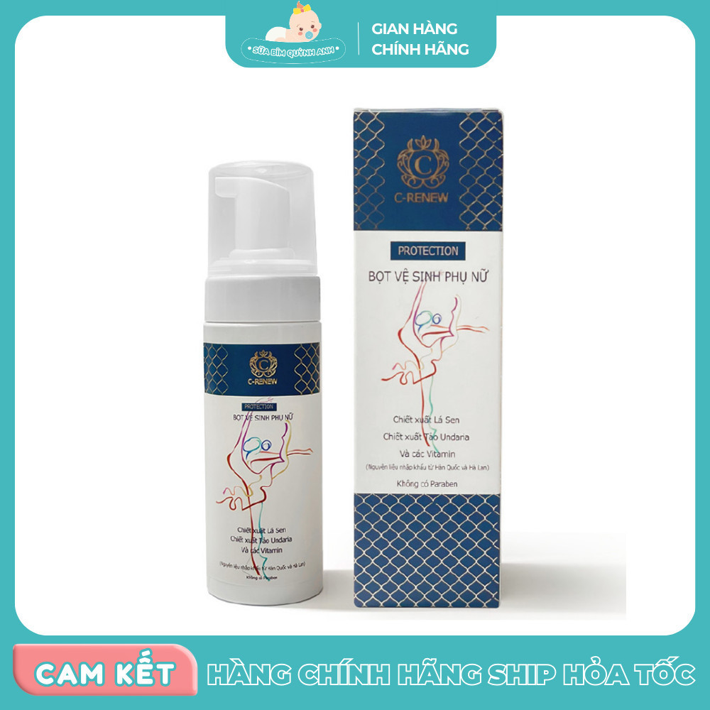 Bọt Vệ Sinh Phụ Nữ C-Renew Chai 125ml - SBQA