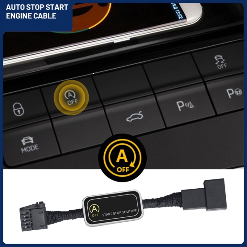 Shas Start Stop Bypass Kit Engine Start Stop Override Thiết bị chức năng bộ nhớ dừng khởi động thông