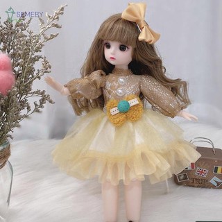 [SEMEBY] Búp bê 30cm 1 / 6 Váy búp bê công chúa DIY Quần áo bé gái Quà tặng (không có búp bê) BÁN HOT