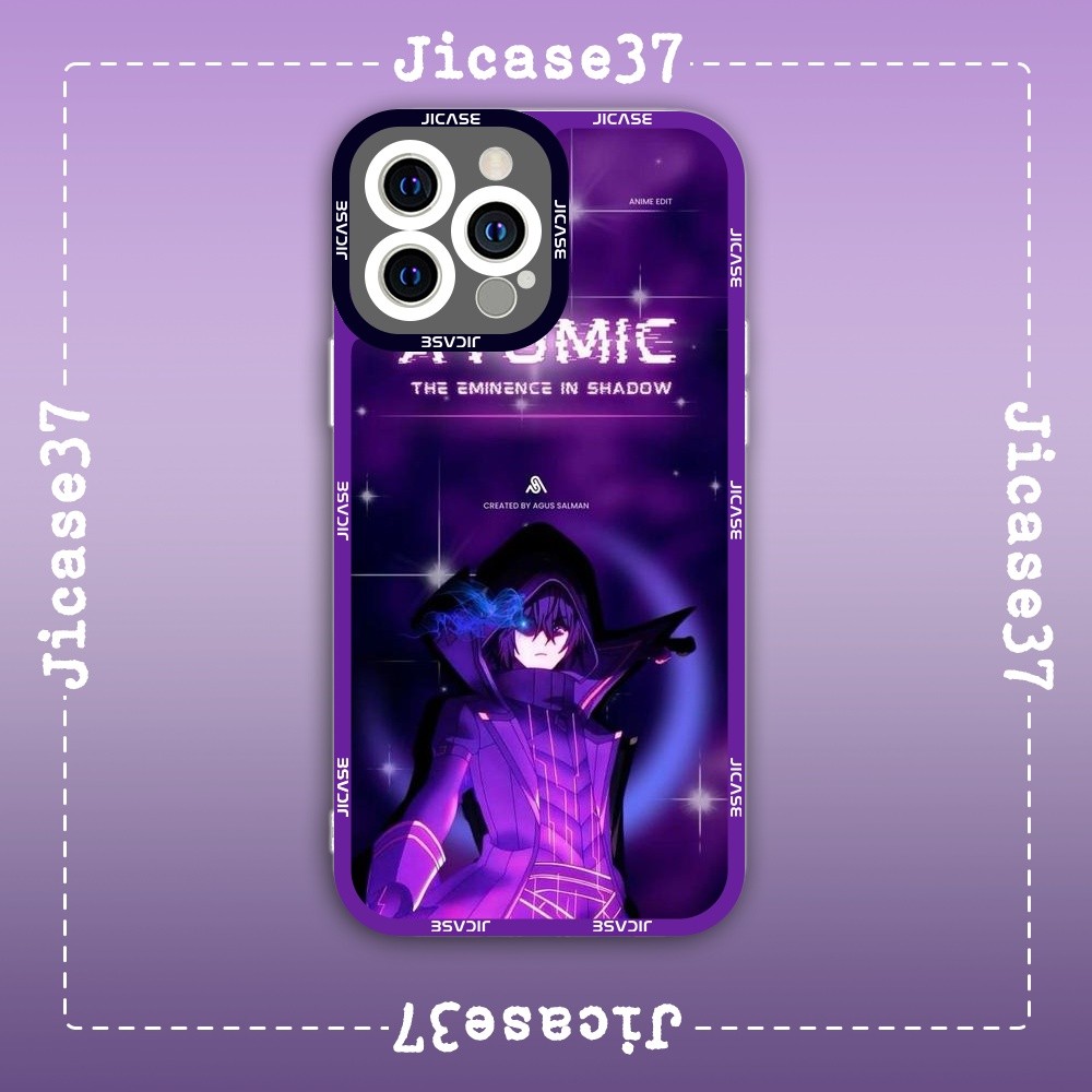 Ốp lưng iPhone Cạnh Vuông Samsung Xiaomi Oppo Hoạt hình anime Ta Muốn Trở Thành Chúa Tể Bóng Tối nhâ