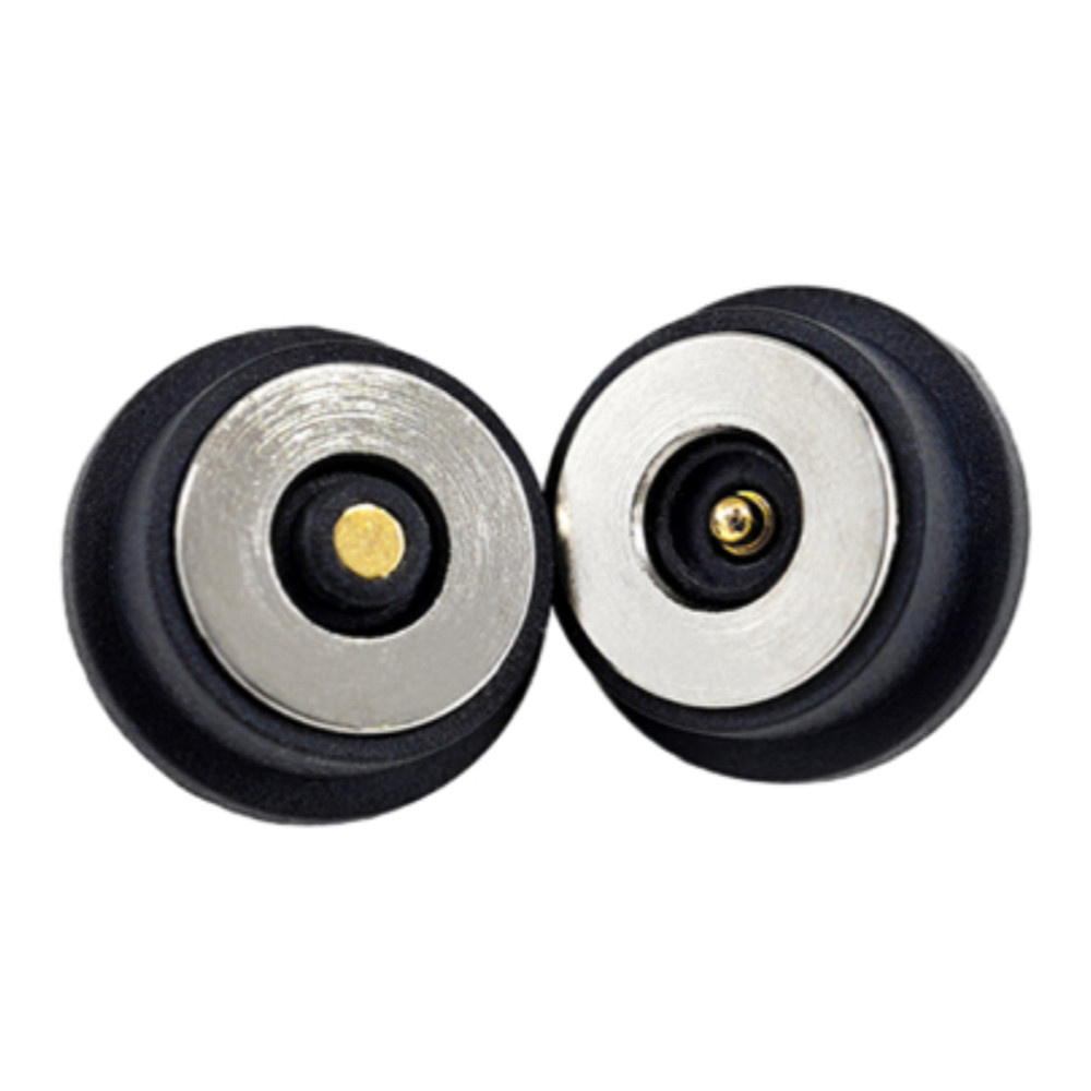 1 Cặp 1Pin 7mm 3A Đầu nối Pin Pogo từ tính gắn lò xo Nam và Nữ Đầu dò sạc nguồn DC Đầu nối Pin Pogo 