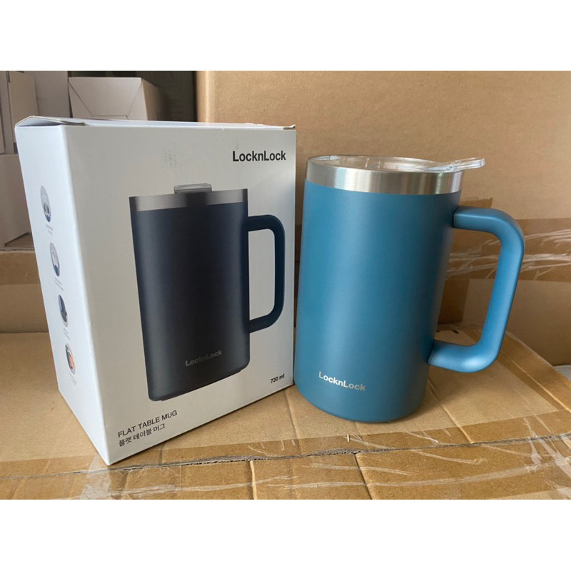 Nắp Nhựa Trong Thay Thế Ly giữ nhiệt 730ml LHC4320 Flat Table Mug Nắp Chống Bụi Chống Tràn