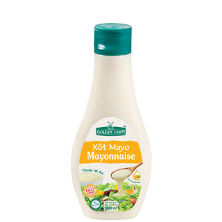 Xốt Mayonnaise Golden Farm chai 500/250ML