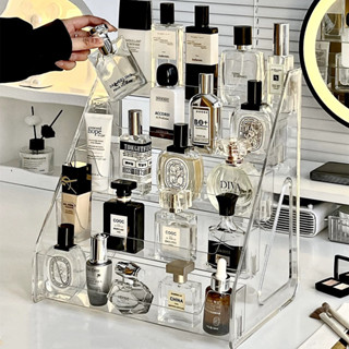Mở Rộng Nâng Cấp 5 Lớp Thang Nước Hoa Tổ Chức Trong Suốt Acrylic Nước Hoa Hiển Thị Giá Để Bàn Trang Điểm Sắp Xếp Ins Son Môi Mỹ Phẩm Hộp Sắp Xếp