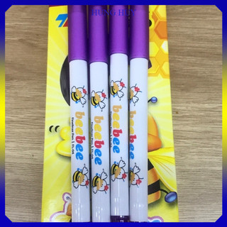 hộp 10 bút bebe tím thiên long