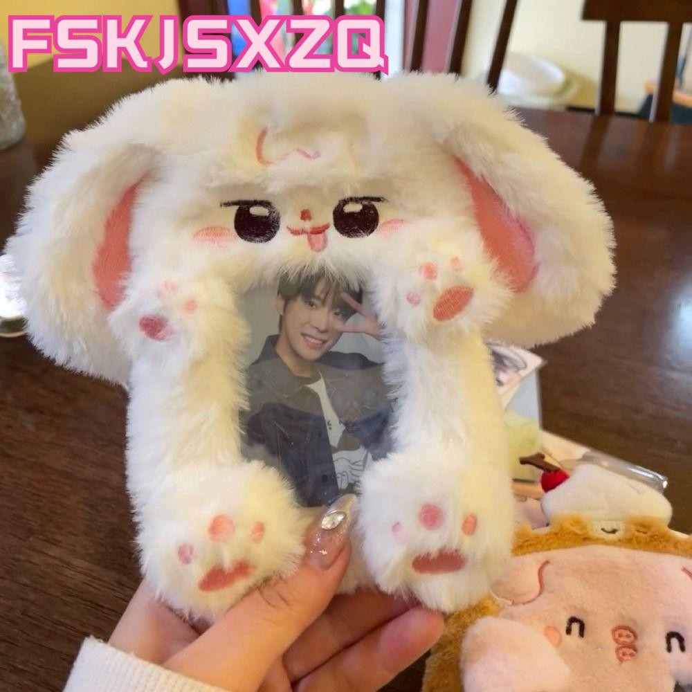 FSKJSXZQ Photocard, Thỏ Tai Lớn Sang Trọng / Border Collie Photo Card Holder, Thẻ Đa Năng Chất Lượng