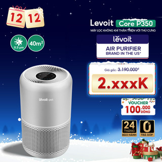 [LIVE] Máy Lọc Không Khí Levoit Core P350 40m2 Bộ lọc HEPA 13 Lọc Bụi Mịn | Hàng Chính Hãng