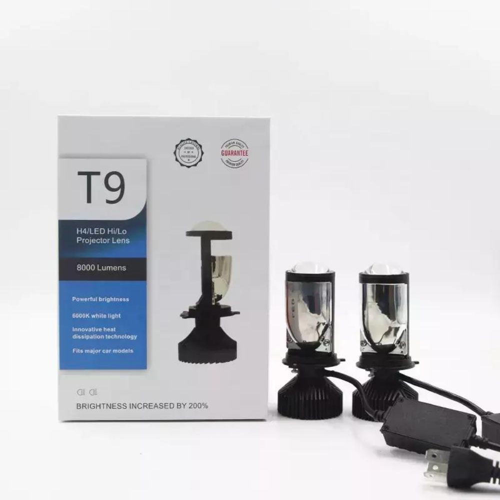 Đèn led bi cầu mini T9 bản cao cấp 2025 chân h4