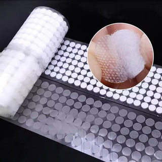 Craft DIY Accessories - Dots Dính Fastener Tape - Nylon Sticky Dots - Round Coins Hook Loop Tape - Nhãn dán chấm hai mặt tự dính - Đĩa dán keo chắc chắn