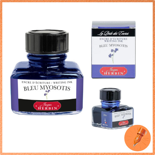 Herbin Traditional Ink 30ml for Fountain Pen, Glass Pen, and Dip Pen