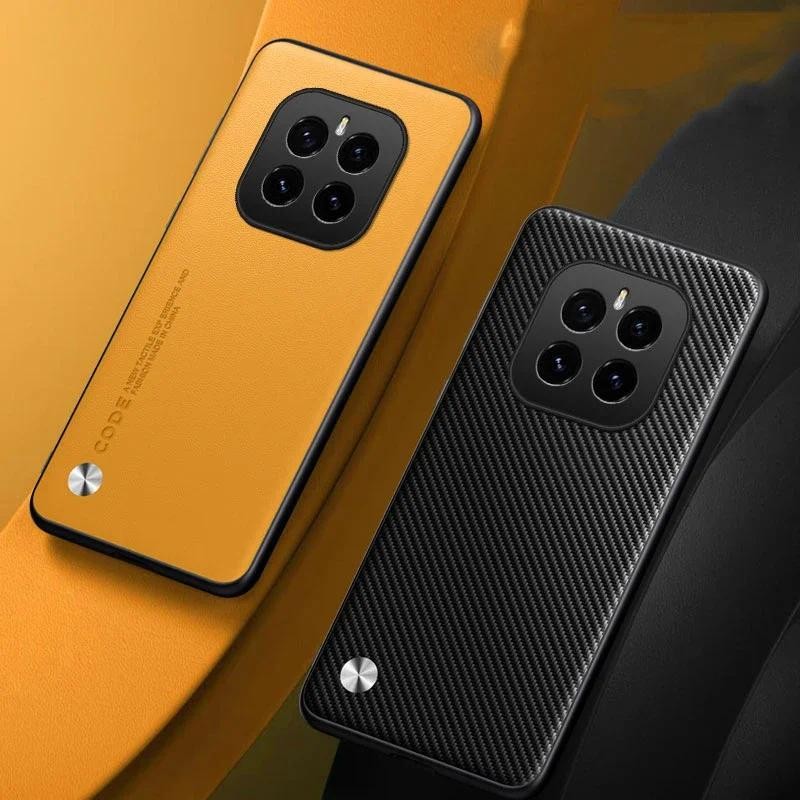 Ốp Lưng Cho Honor GT Pro 5G Da PU Sợi Carbon Mờ Silicon Ốp lưng Honor GT Pro Chống Sốc Ốp Lưng Vỏ