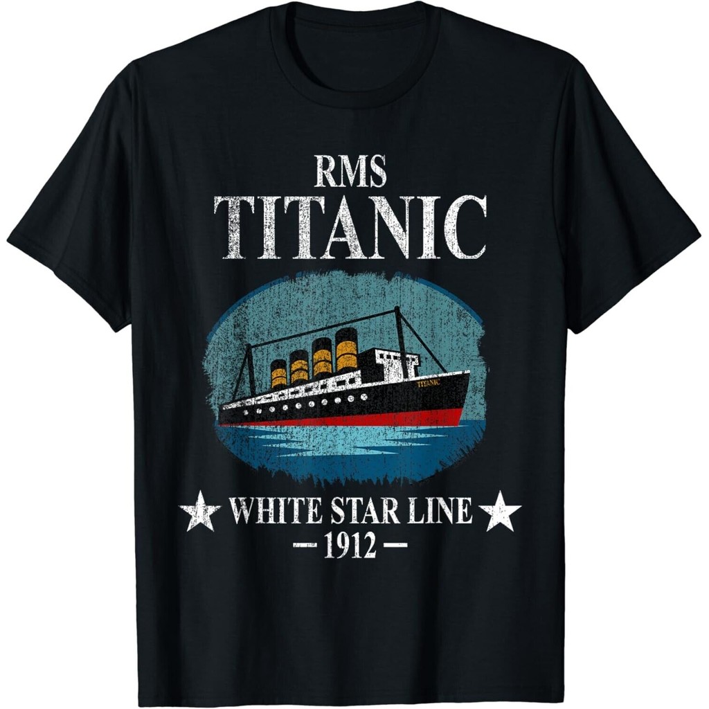 Áo thun RMS TITANIC White Star Line Cruise Ship 1912