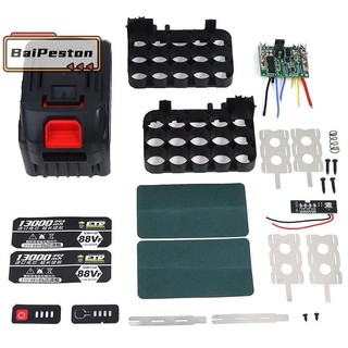 [Baipestonv] Bảng mạch vỏ Li-Ion PCB cho Lomvum Zhipu Hongsong Jingmi Makita