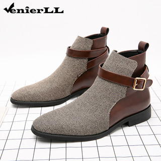Giày bốt nam Chelsea Giày bốt có khóa Dây đeo Chukka Xe máy Thoải mái Đi bộ đến mắt cá chân Booties
