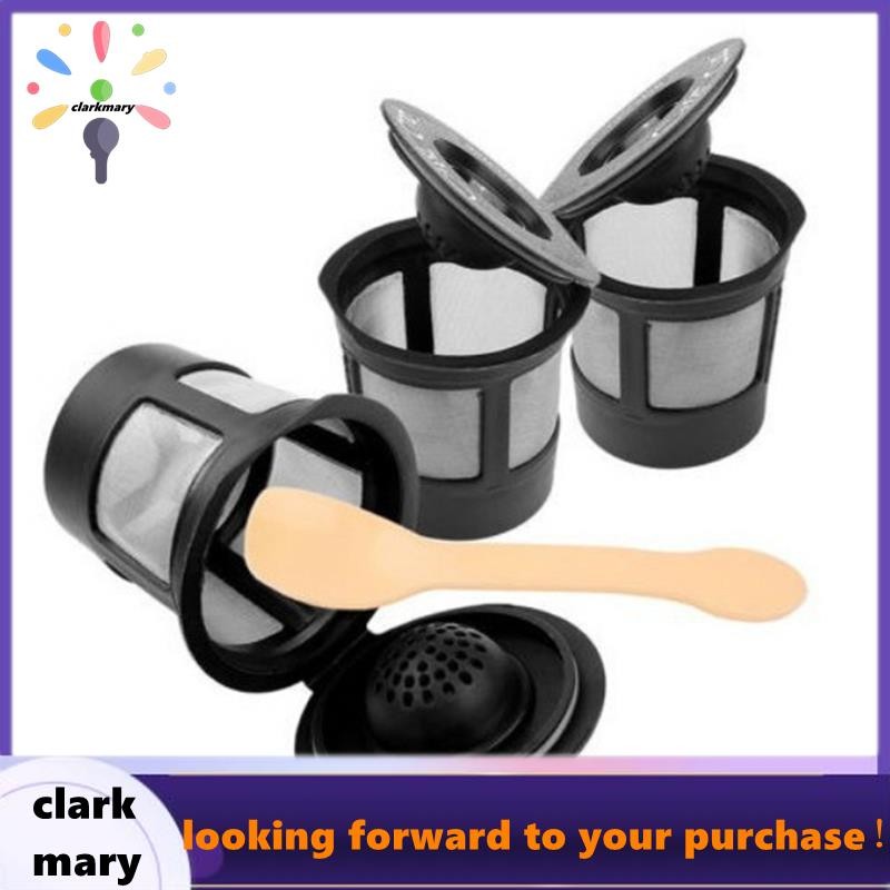 [Clarkary] Bộ lọc cà phê cho máy pha cà phê K-Cup Keurig Viên lọc cà phê Cốc lọc cà phê
