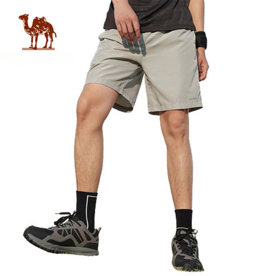 Quần Short Thể Thao CAMEL CROWN  Nam Mỏng Thoáng Khí Quần Dệt Thoáng Mát Nhanh Khô Quần