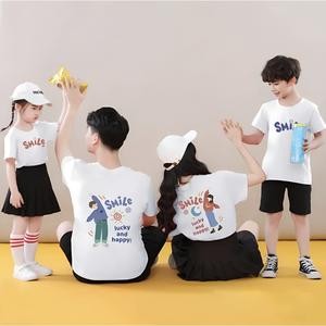 Áo thun gia đình vải cotton thoáng mát 7216
