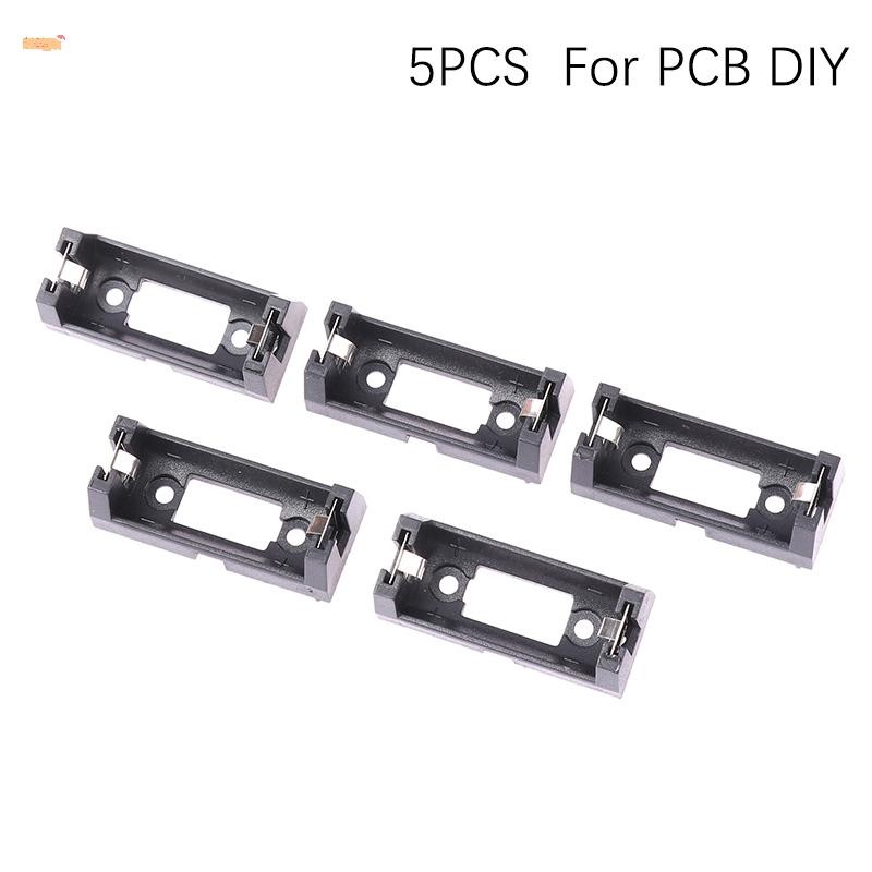 Ngọt Ngào 5 Chiếc Cắm CR123A Pin 16340 Hộp Pin LIR123A Hộp Bảo Quản Pin CR123A Hộp Pin Dành Cho PCB 
