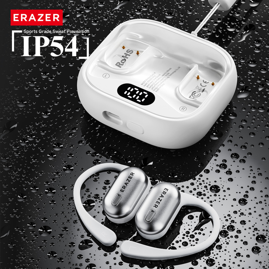 ERAZER XF53 Tai Nghe Phiên Dịch Al Dịch thuật thời gian thực thông minh Tai nghe Bluetooth loại bỏ tiếng ồn Tai nghe không dây Bluetooth 6.0 Tai nghe không dây âm thanh nổi HiFi | BigBuy360 - bigbuy360.vn