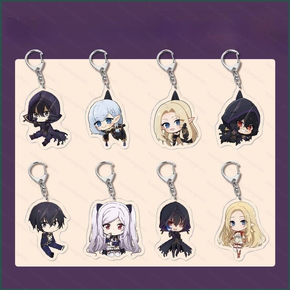 HK1 The Eminence in Shadow Móc Khóa Anime Móc Khóa Acrylic Hoạt Hình Dễ Thương Alpha Delta Kagenou C