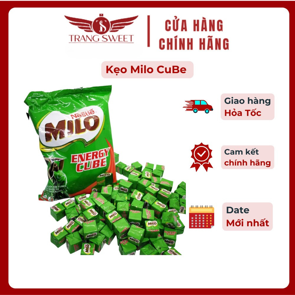 (Tách Lẻ) MILO VIÊN CUBE THÁI LAN LẺ 100 VIÊN