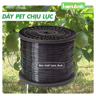 Dây Nhựa Làm Giàn Cây Leo PET Không Lõi – Bền, Chắc, Đủ Size 2.5 / 3.0 / 3.5mm – Lam Anh