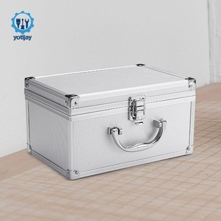 Hộp đựng dụng cụ Yetijay Hộp lưu trữ đa năng có tay cầm Hộp đựng vali chắc chắn Vít và đai ốc Dụng cụ cầm tay Lưu trữ cho nhà để xe kho